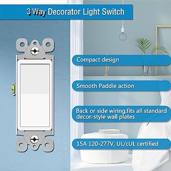 switch　ホワイト Amazon | OUTEMU サイレントホワイトスイッチ 3ピンキースイッチ